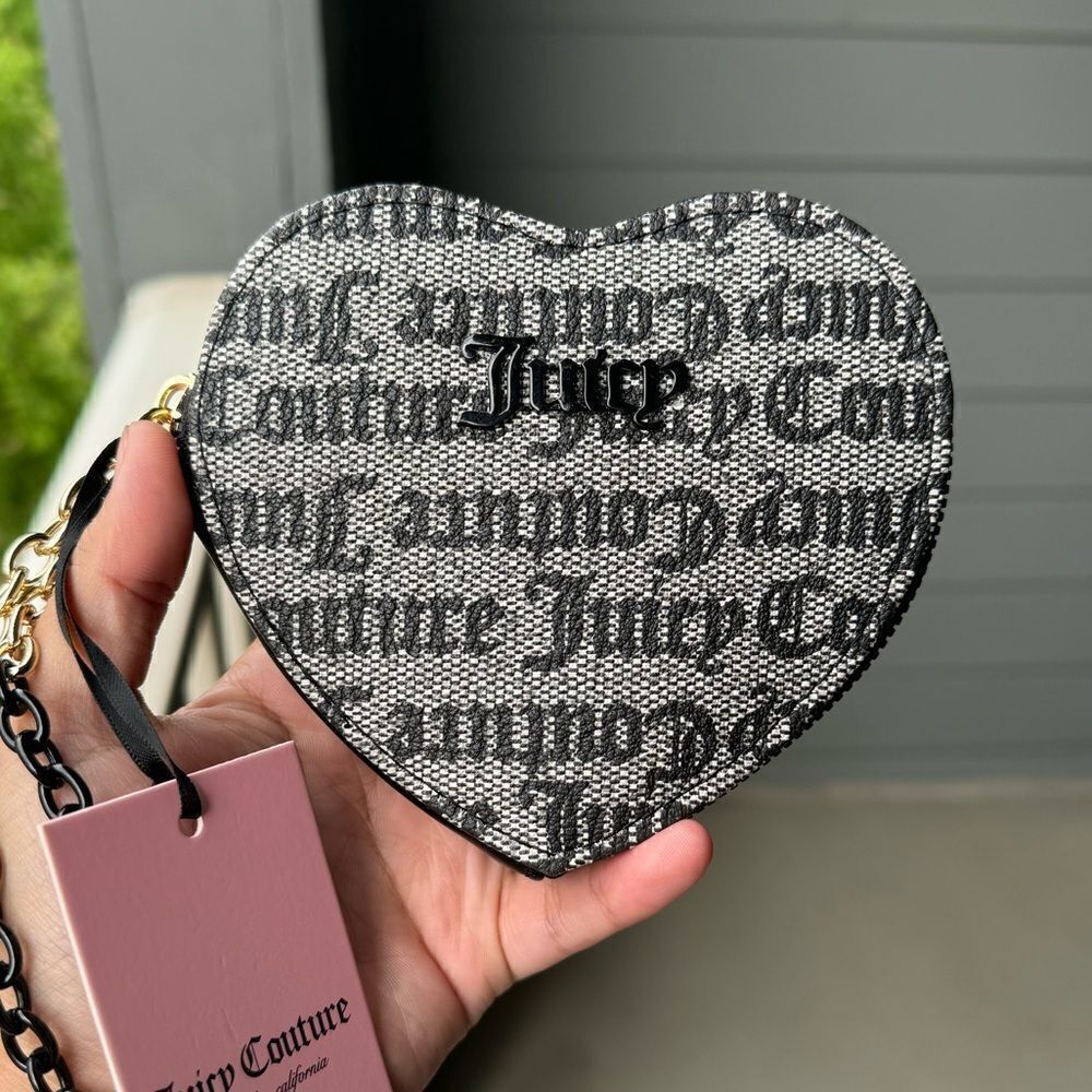 Black Juicy Couture coin purse